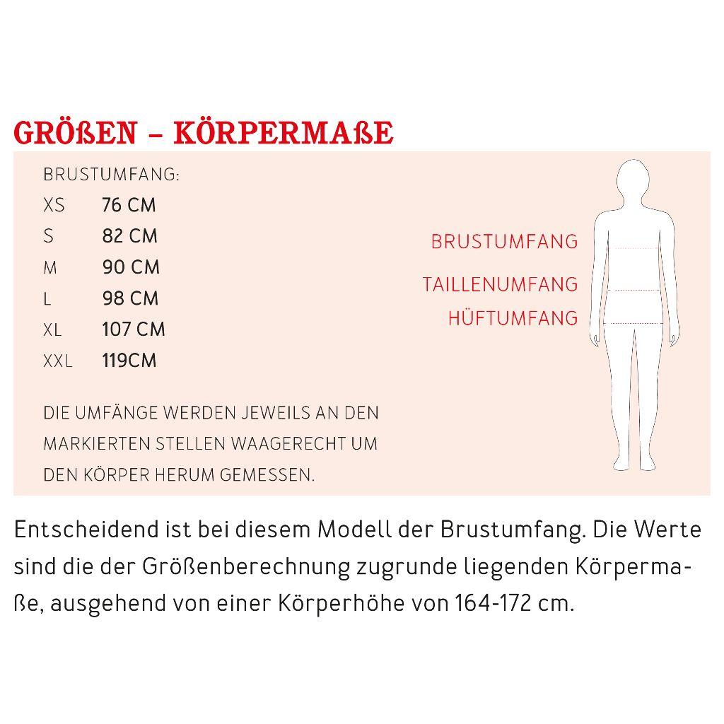 Papierschnittmuster Sweater mit Gummibund  Frau Ema XS-XXL